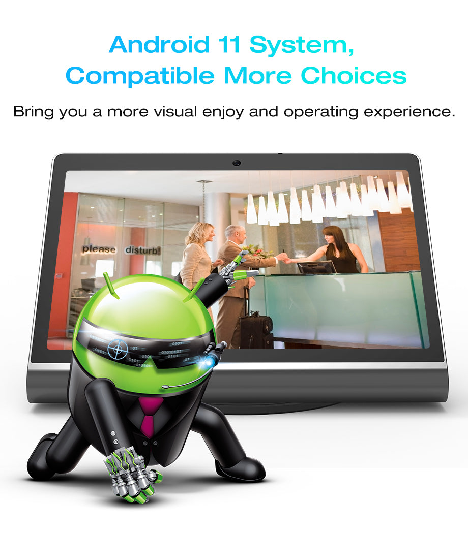 Leaderhub Pc Android Pos Ordering Tablet All in One Pc Poe Android 12 Tablet 10 Inch Poe Android Tablet Pc