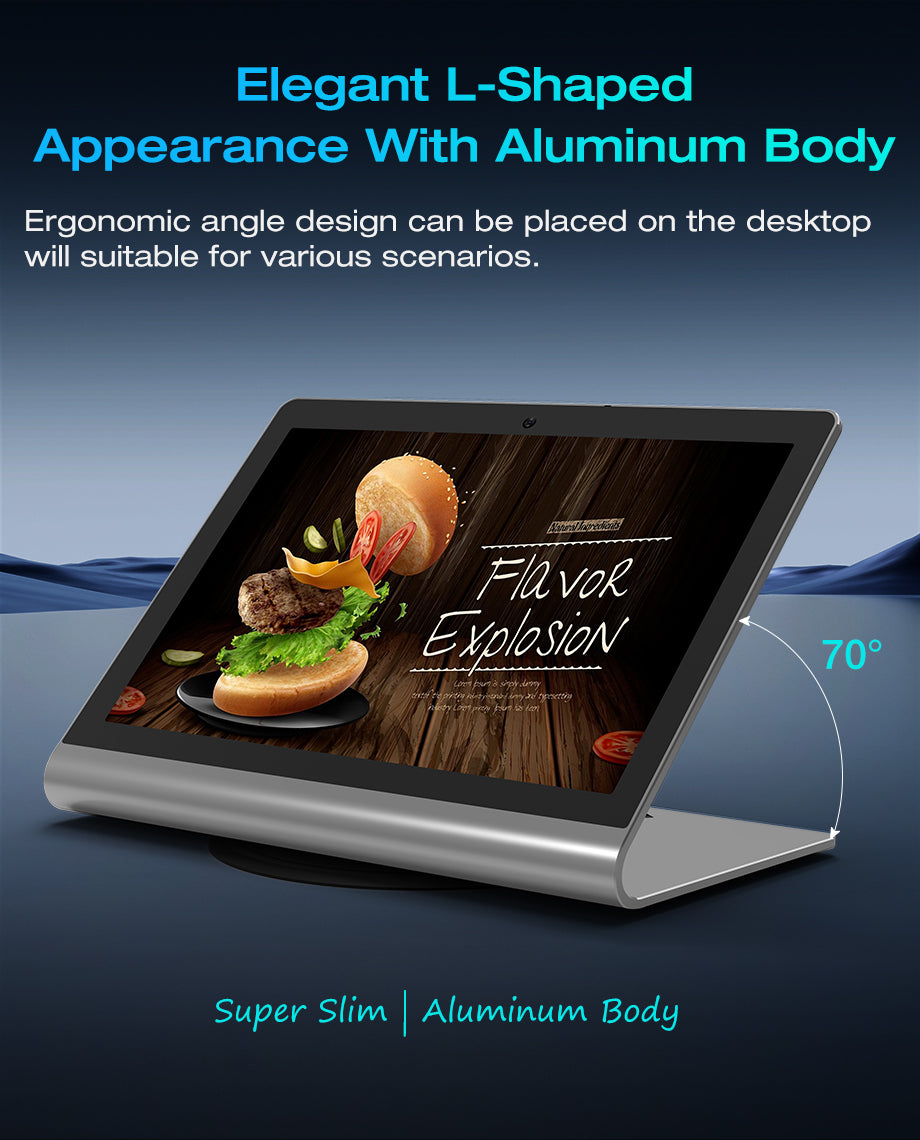 Leaderhub Pc Android Pos Ordering Tablet All in One Pc Poe Android 12 Tablet 10 Inch Poe Android Tablet Pc
