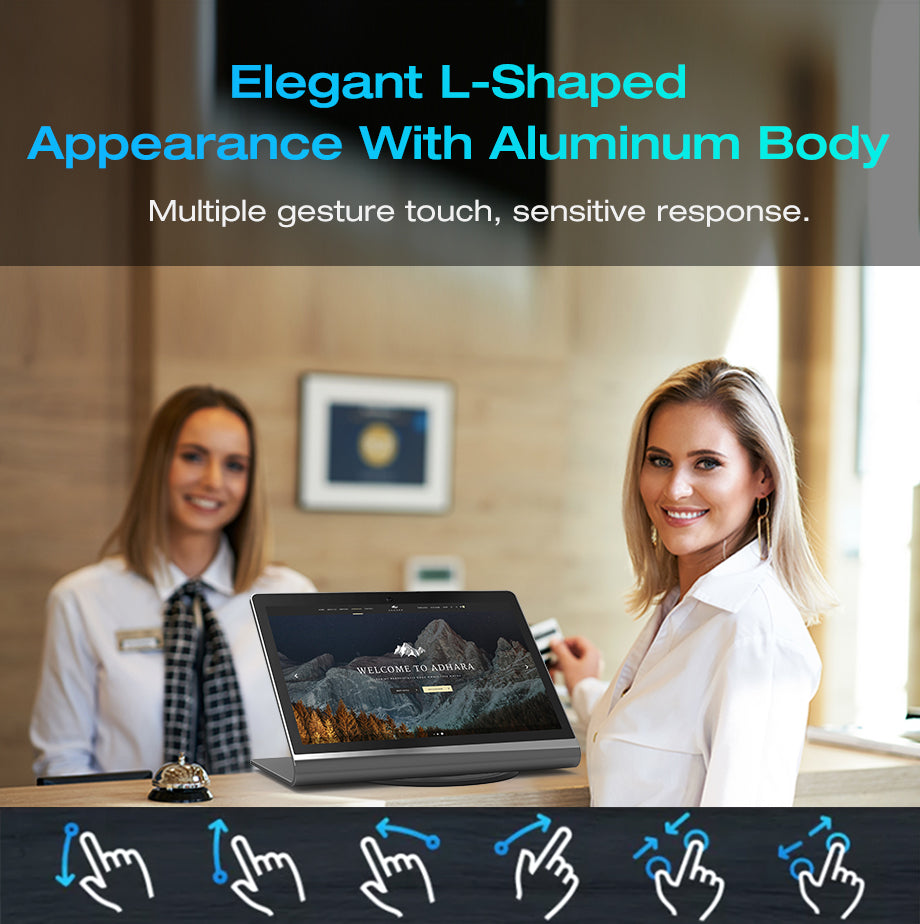 Leaderhub Pc Android Pos Ordering Tablet All in One Pc Poe Android 12 Tablet 10 Inch Poe Android Tablet Pc